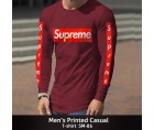 Mens Printed Casual T-shirt SM-85
